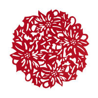 TISCHSET Carolan - Rot, Textil (38cm) - home&you