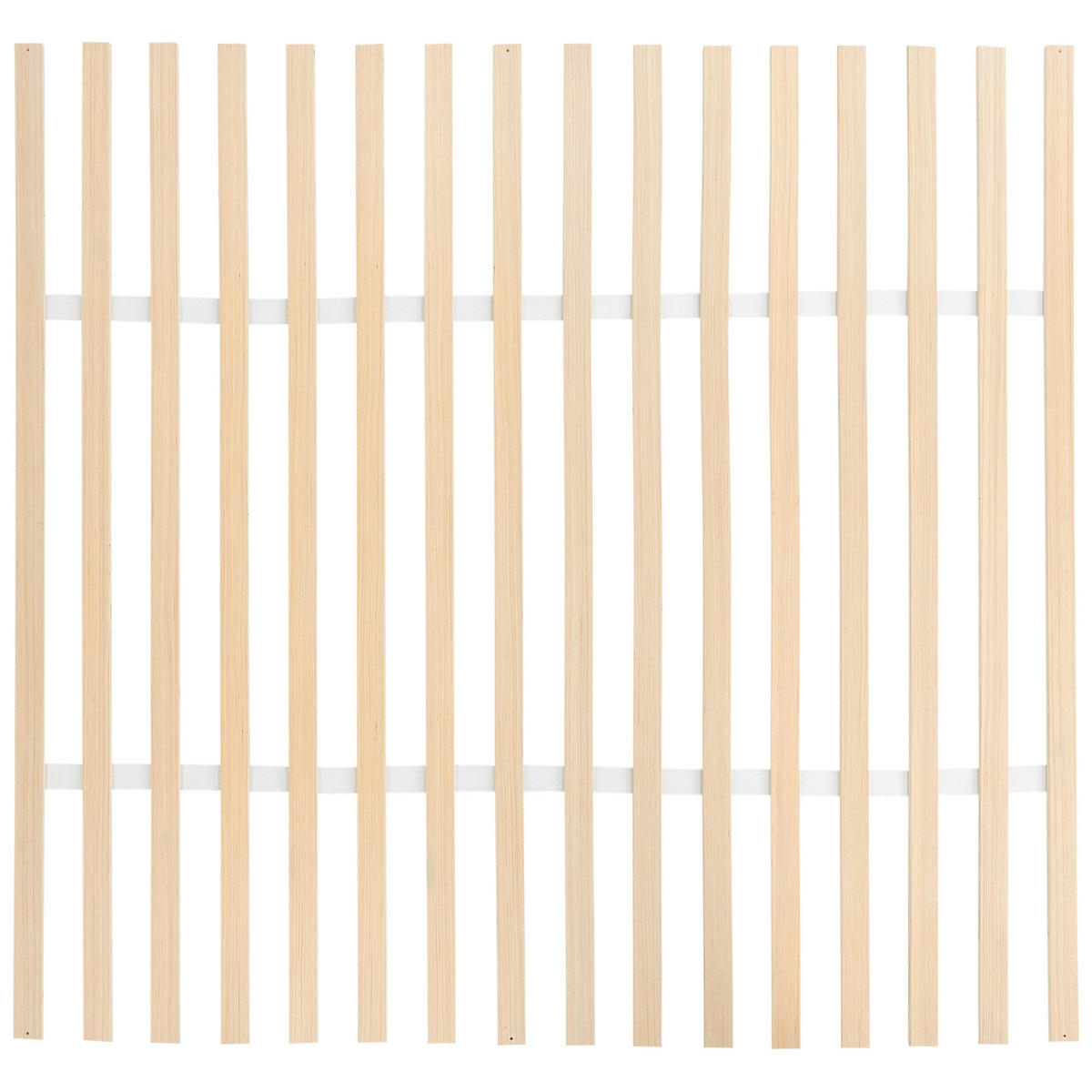 BETT mit Lattenrost 180/200 cm Hellbeige Lessay - Beige/Schwarz, Textil (180/200cm) - Beliani