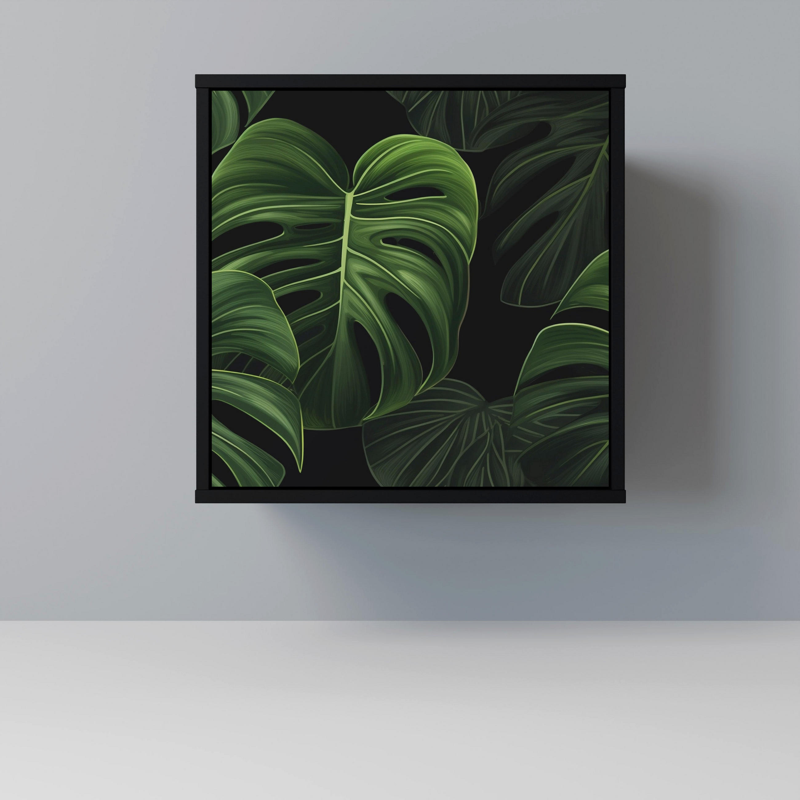 SpaceRebels Sideboard Schwarz 57.5x57.5x42 cm