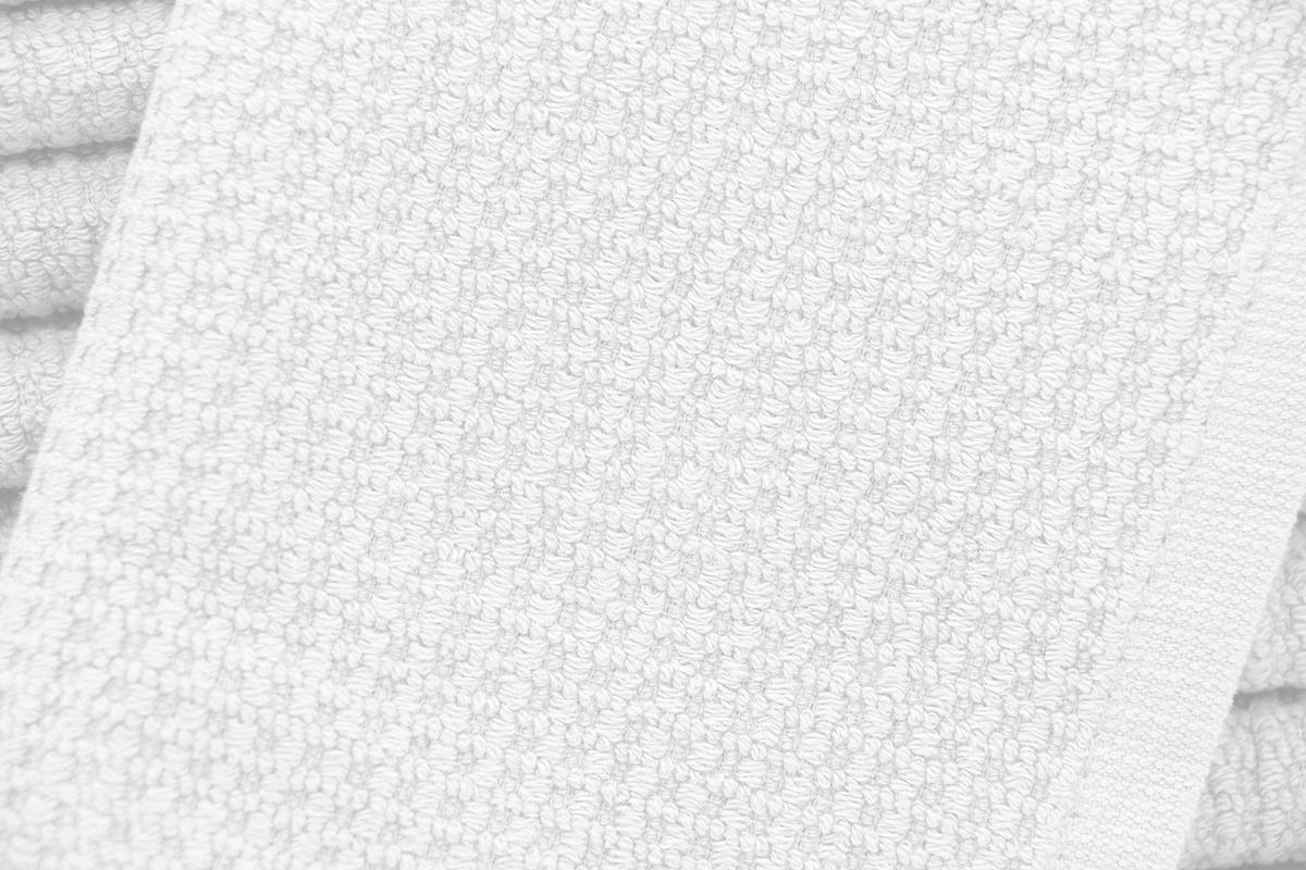 GÄSTETÜCHER, 10er-Set, 30x50 cm, 100% Baumwolle, Weiß - Weiß, Textil (30/50cm) - Zollner