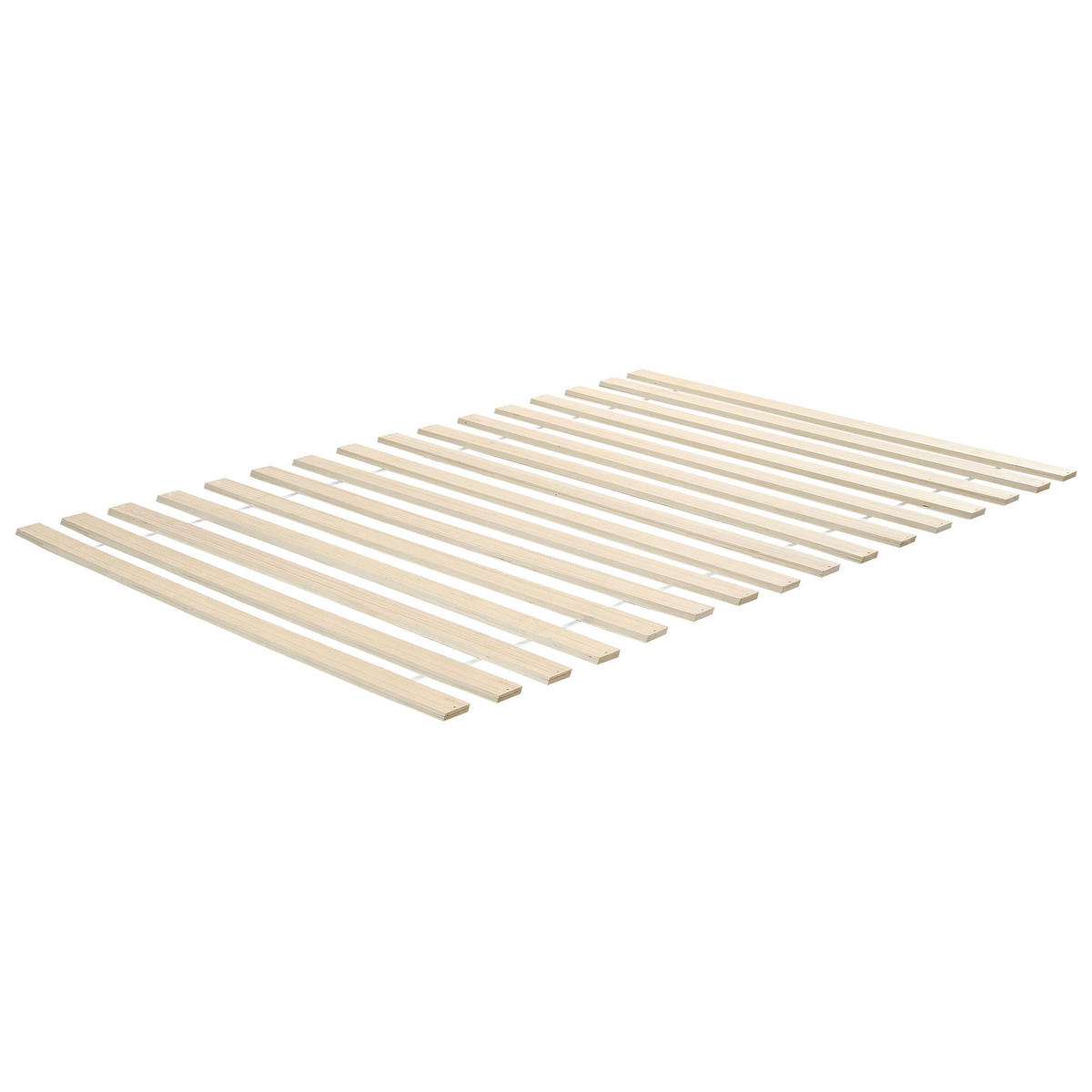 POSTEL s roštem 140/200 cm Borovicové dřevo Světle hnědá Echallon - hnědá/světle hnědá, dřevo (140/200cm) - Beliani