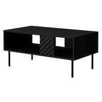 COUCHTISCH Lucca 100 - Schwarz, Holz/Holzwerkstoff (55/100/46cm) - MIRJAN24