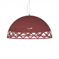 HÄNGELEUCHTE - Rot, Metall (30/60/30cm) - Lumicom