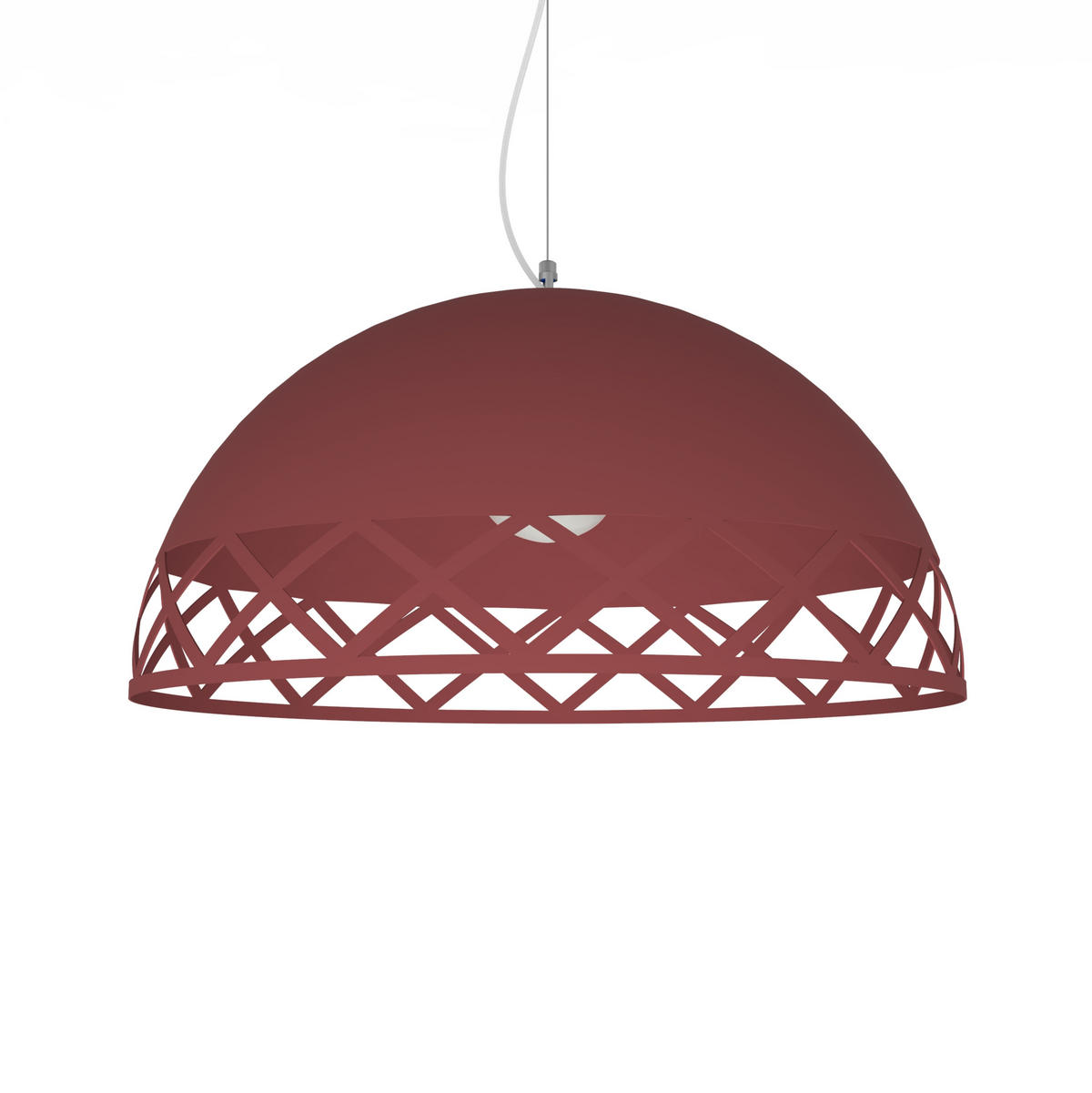 HÄNGELEUCHTE - Rot, Metall (30/60/30cm) - Lumicom