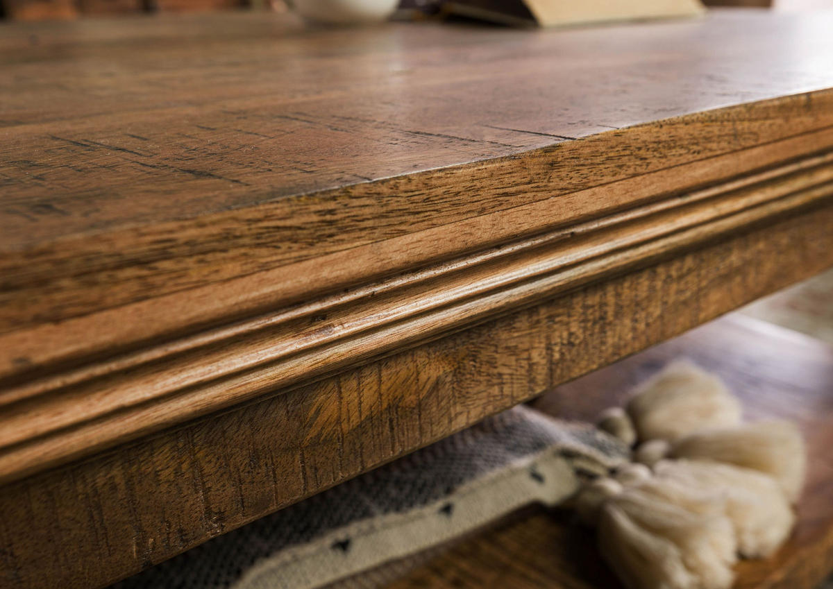 COUCHTISCH Mango 120x75x45 dunkelbraun geölt RODEZ #123 - Dunkelbraun, Holz (120/75/45cm) - Massivmoebel24