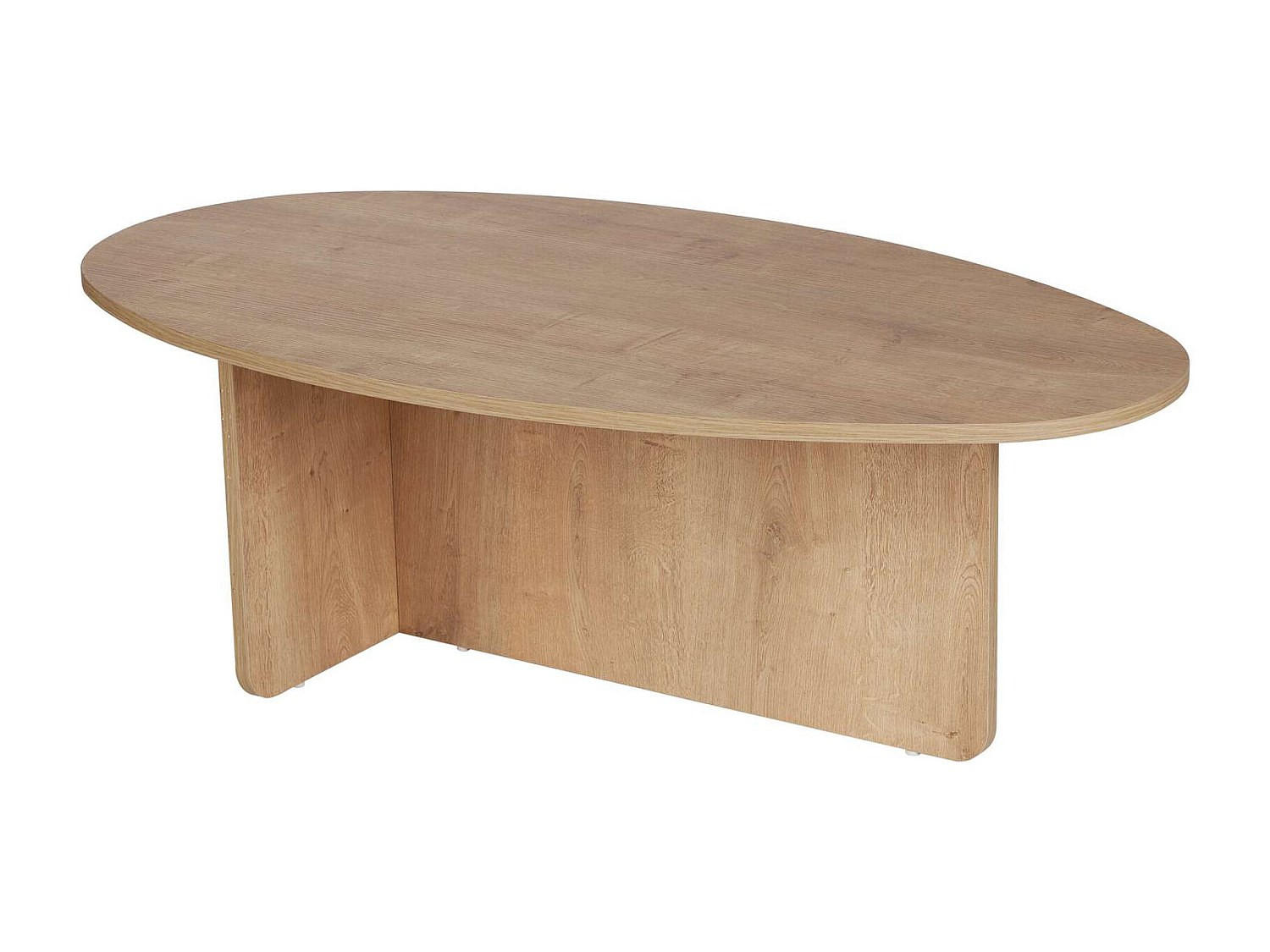 COUCHTISCH - 120 cm x 65 cm - Holz, Platte - Naturfarben Hell ISENORA - Naturfarben, Holz (65/120/40cm) - Vente-Unique