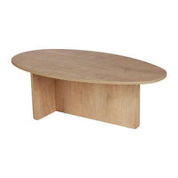 COUCHTISCH - 120 cm x 65 cm - Holz, Platte - Naturfarben Hell ISENORA - Naturfarben, Holz (65/120/40cm) - Vente-Unique