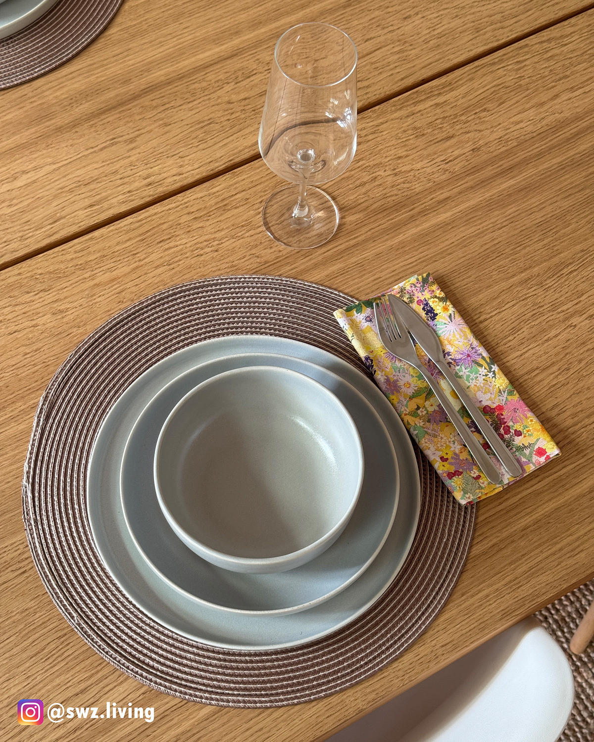 SERVIETTE (6er Set) Primavera - Multicolor, Textil (42/42cm) - Butlers