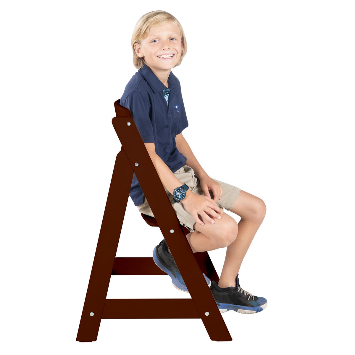 KINDERHOCHSTUHL Sit Up Flex Braun - Dunkelbraun, Holzwerkstoff (44.5/80/54cm) - Roba