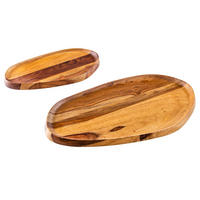 TABLETT AMAZONAS Sheesham Natur 55 cm - Braun, Holz (3cm) - riess-ambiente