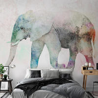 SELBSTKLEBENDE FOTOTAPETE 392/280 cm - Multicolor, Kunststoff/Textil (392/1cm) - KUNSTLOFT
