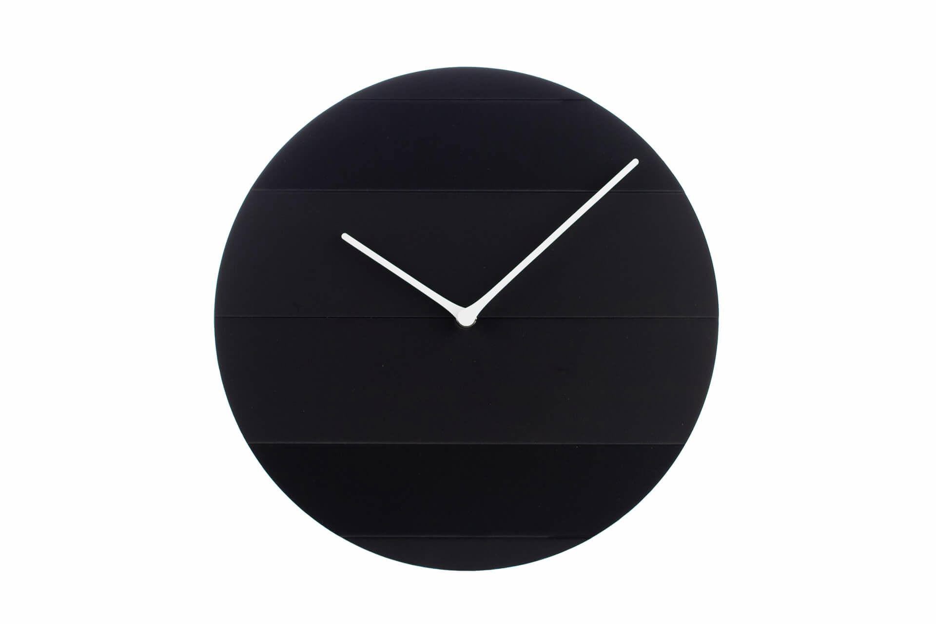 WANDUHR Design Schwarz 29/29 cm - Schwarz, Holzwerkstoff (0.58/29/1cm) - ONZENO