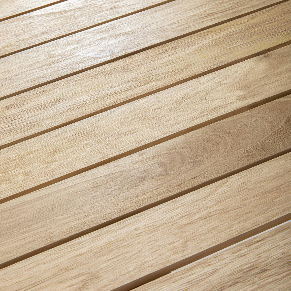 GARTENTISCH quadratisch, Grau - Grau, Holz (70/70/70cm) - Oviala