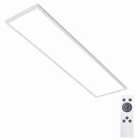 LED DECKENLEUCHTE Ixmar 100/25/5 cm - Weiß, Kunststoff/Metall (100/25/5cm) - ZMH