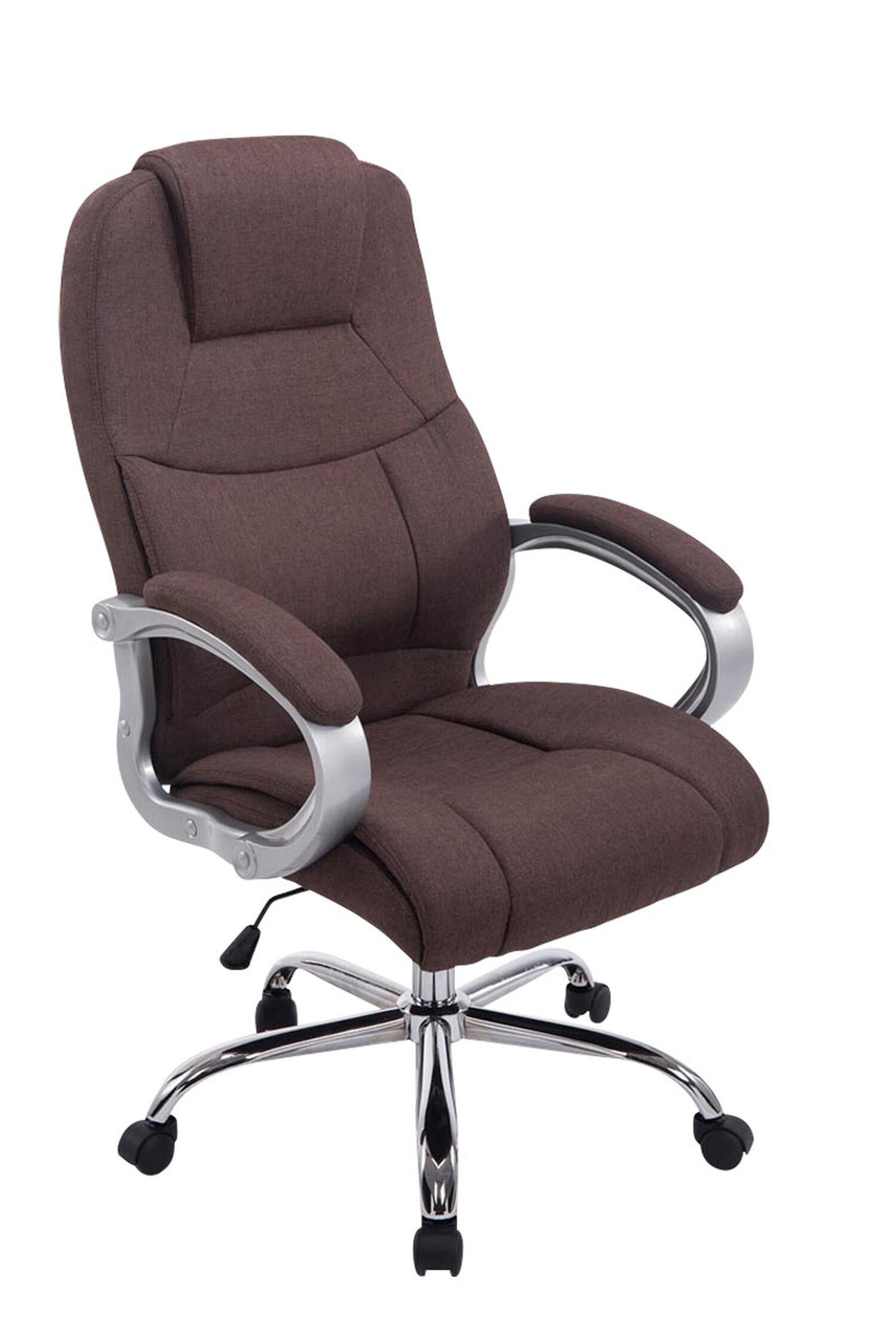 BÜROSTUHL Apodo, Stoff Braun - Braun, Textil/Metall (66/122/70cm) - TPFLiving