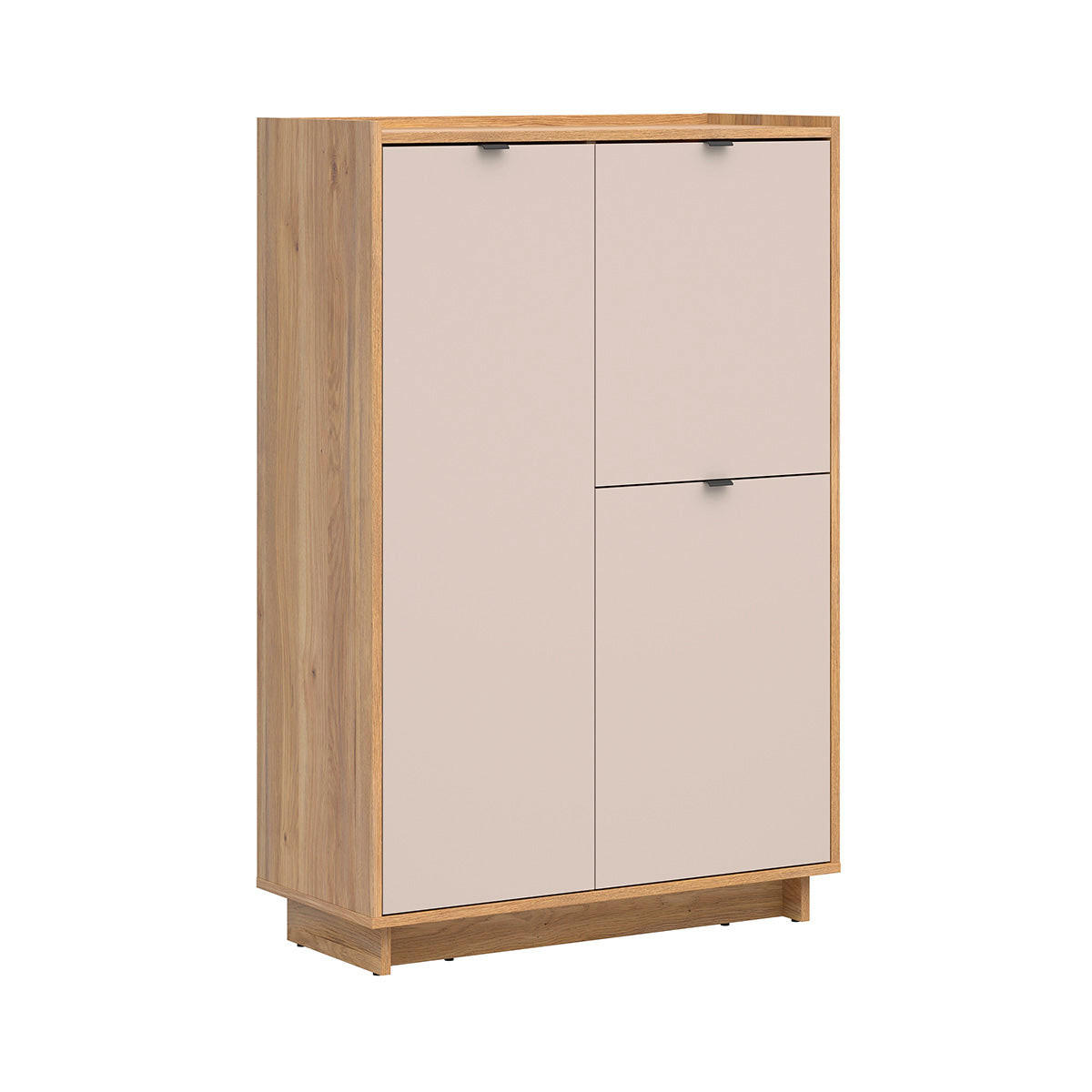 SIDEBOARD Donna Kaschmir - Beige, Holzwerkstoff (96/145/42cm) - Petits-meubles