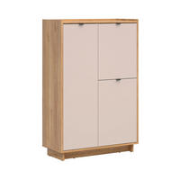 KOMODA Donna Kašmír - béžová, kompozitné drevo (96/145/42cm) - Petits-meubles