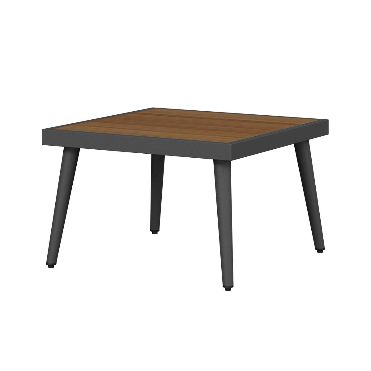 LOUNGEGARNITUR Sallie Creme Holz/Metall/Outdoorstoff - Creme, Holz - Bessagi Garden