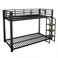 HOCHBETT 90/200 cm Schwarz - Schwarz, Metall