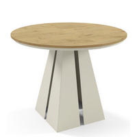 TISCH Kaschmir Frega Ausziehbar - Kaschmir/Alteiche, Holzwerkstoff (176/100/76cm) - Sepro Meble
