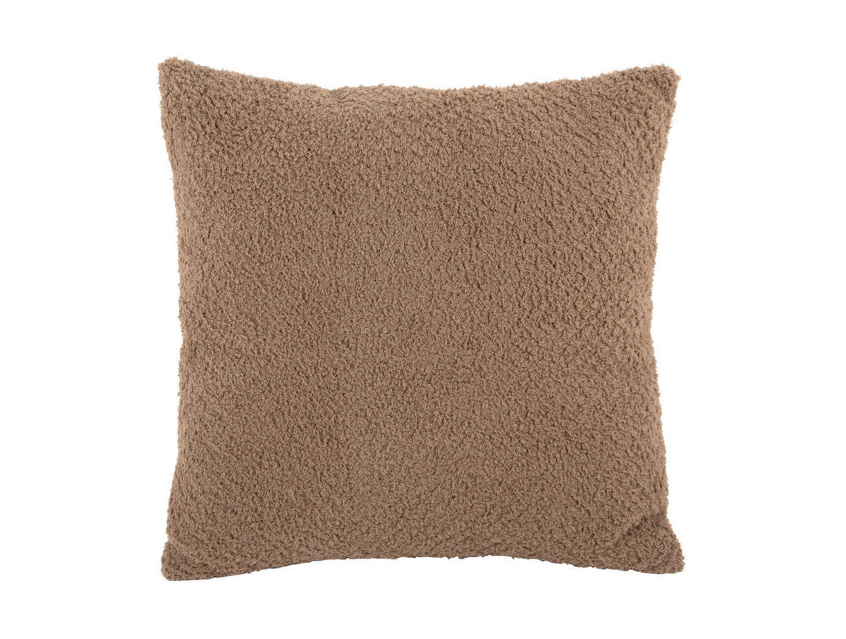 DEKOKISSEN Lana 45/45/8 cm - Braun, Kunststoff (45/45cm) - Present Time