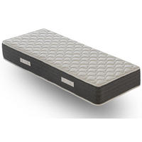 TASCHENFEDERKERNMATRATZE 80x200, Höhe 30, 4 cm Memory-Schaum - Weiß, Textil (80/200cm)