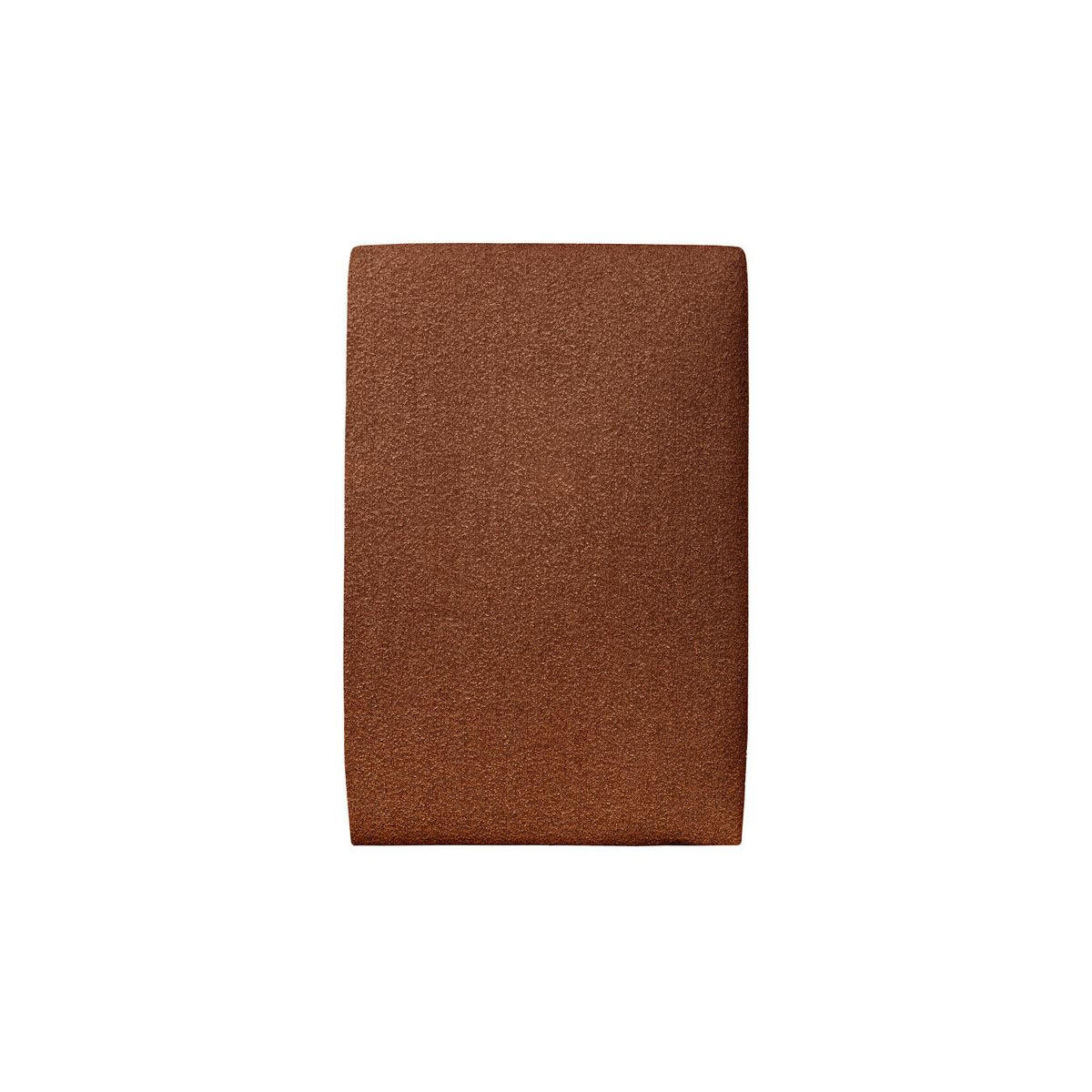 KOPFTEIL gepolstertes – Terrakotta-Bouclé-Stoff - 90 cm - Beige/Terracotta, Karton/Holz (90/120/10cm) - Sommeil de Plomb