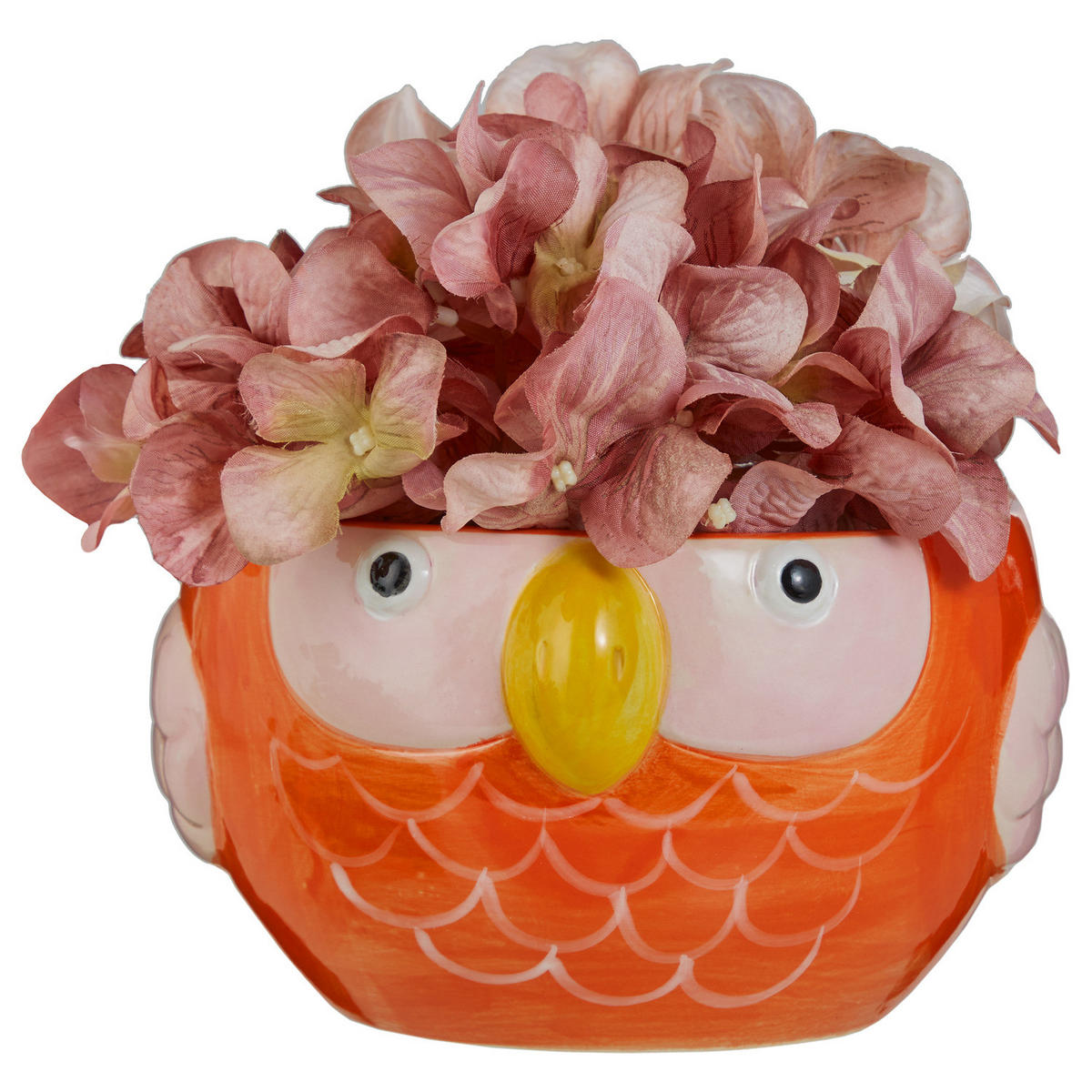 BLUMENTOPF Tropics Papagei - Orange, Keramik (11cm) - Butlers