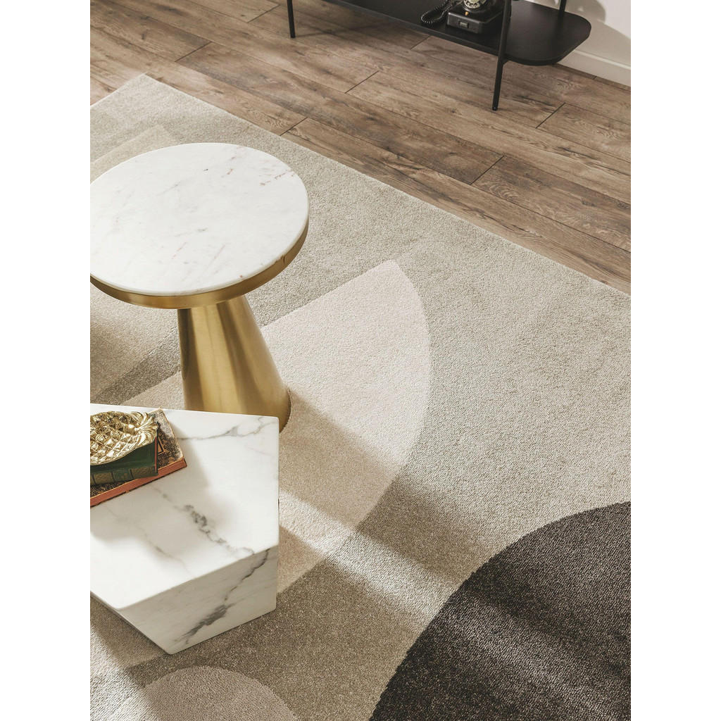 Thumbnail - benuta Pop Teppich, Creme, Textil, Abstrakt, Rechteckig, 80x150 cm, Oeko-Tex® Standard 100, wasserabweisend, Teppiche & ...