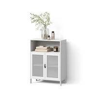 MIDI OMARICA Mincio, Bela, 60 x 80 cm z 2 vrati - bela, leseni material (60/80/29cm) - Livinity®