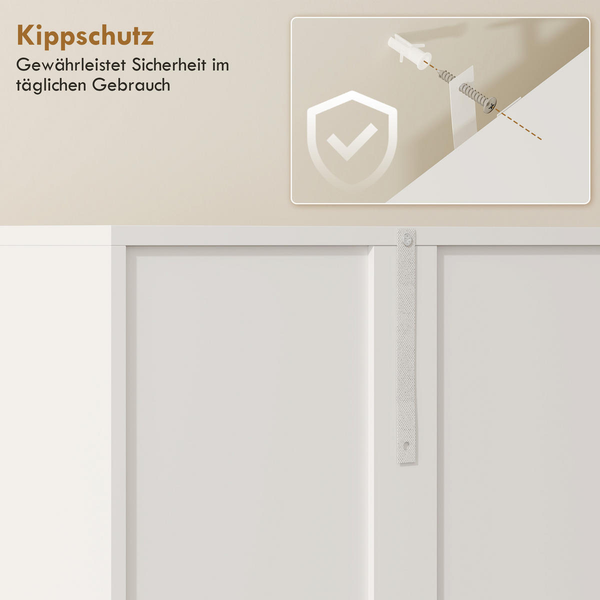 BADEZIMMERSCHRANK aus MDF 60/30/174 cm Weiß - Weiß, Holzwerkstoff/Metall (30/174/60cm) - HOMCOM