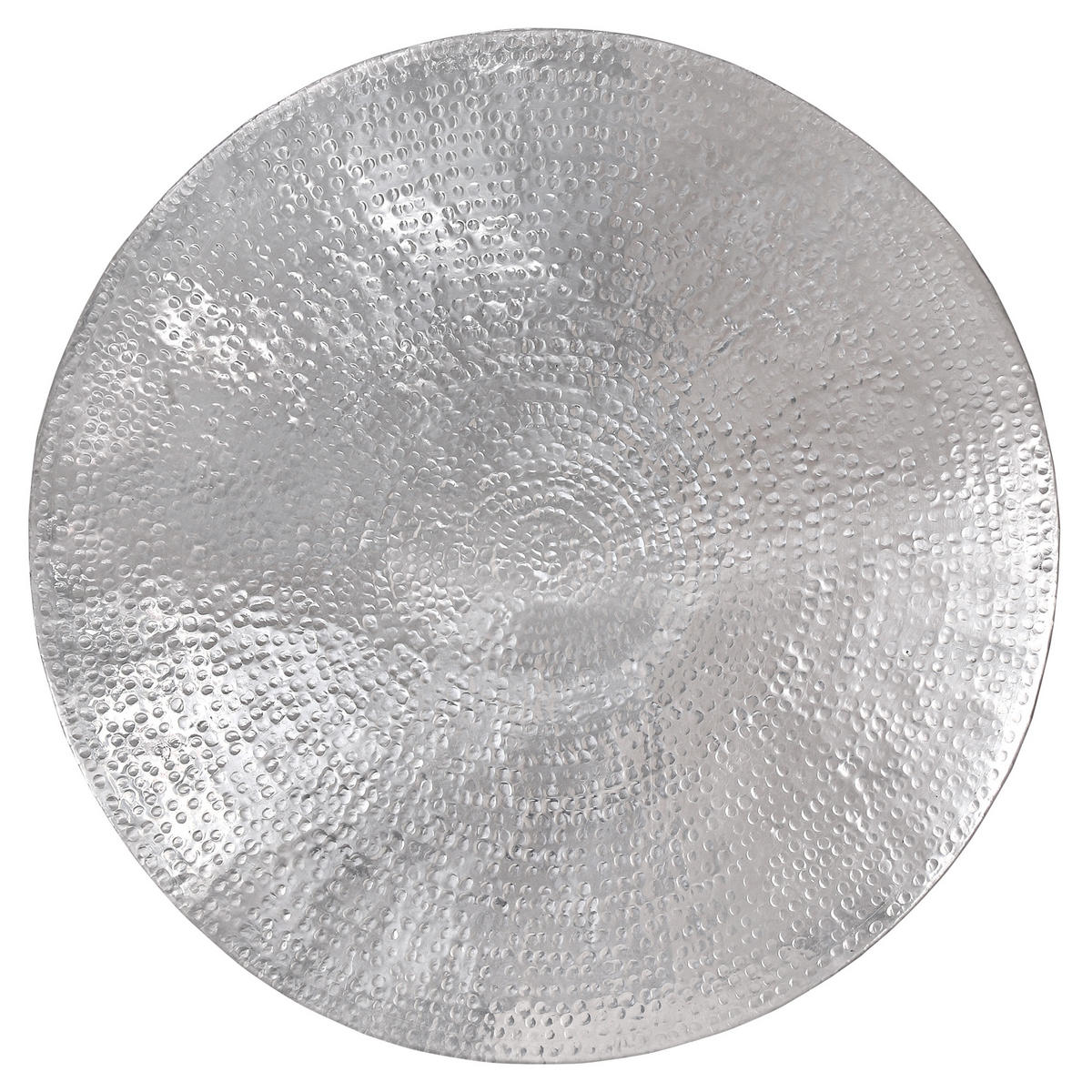 COUCHTISCH - Silberfarben, Metall (90/90/45cm) - WOMO-DESIGN