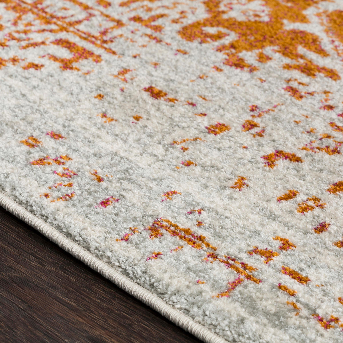VINTAGE-TEPPICH 160/220 cm Orange - Orange, Naturmaterialien/Textil (160/220cm) - LIVABLISS
