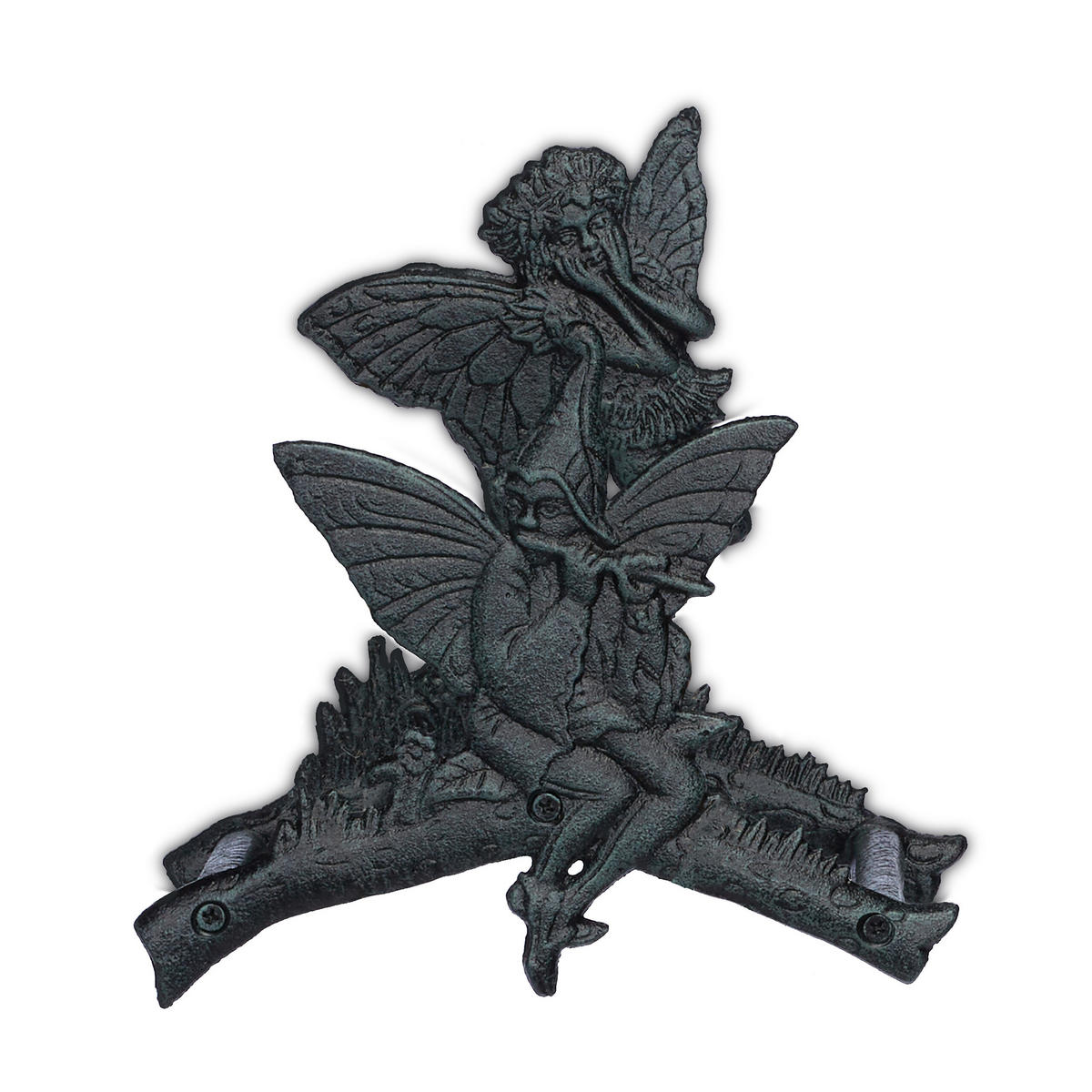 SCHLAUCHHALTER - Multicolor, Metall (24/24/15cm) - Relaxdays