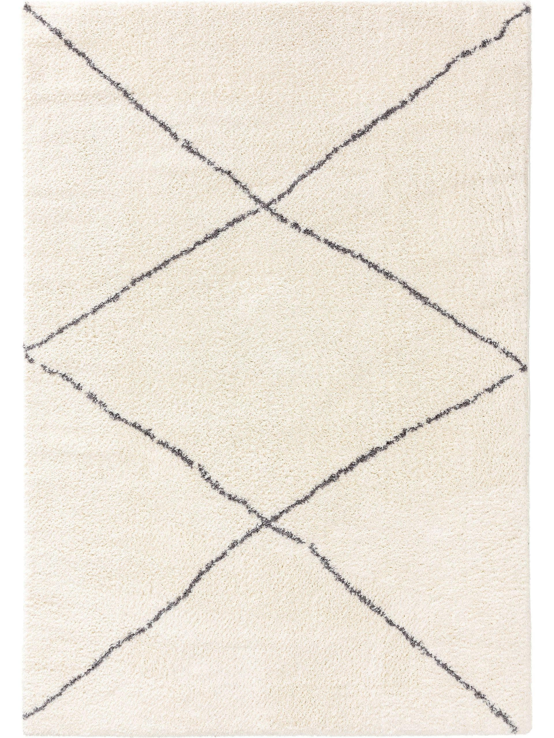 HOCHFLORTEPPICH Benno Cream 300x400 cm - Creme, Textil (300/400cm) - benuta Nest