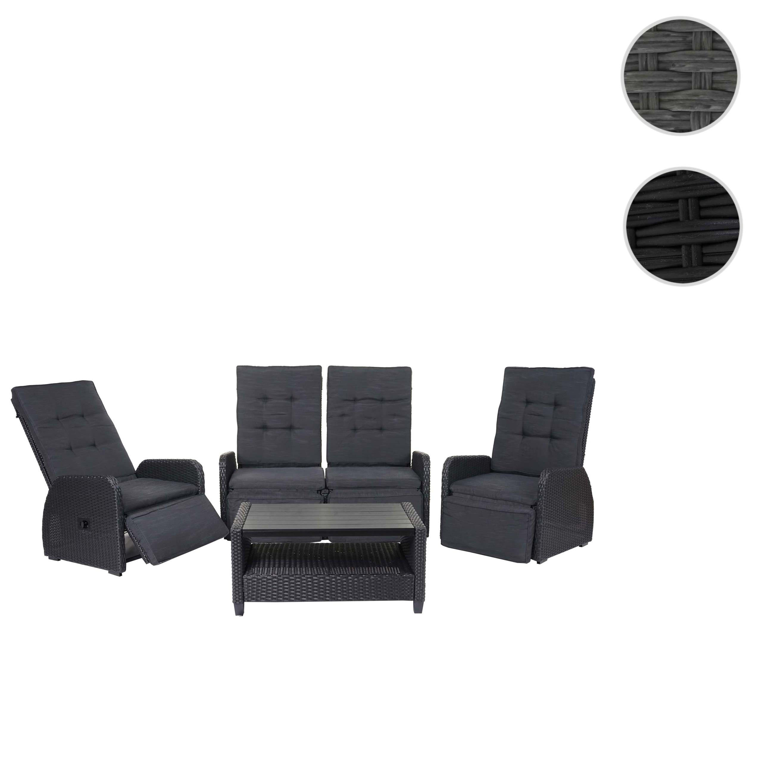 GARNITUR Anthrazit - Anthrazit, Kunststoff - MCW