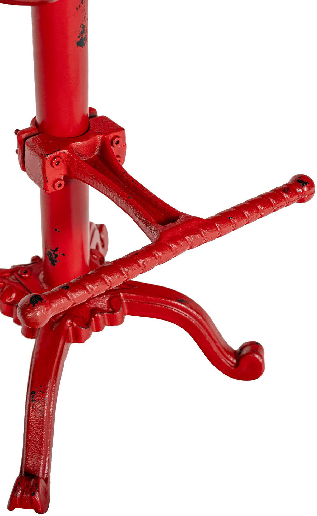 BARHOCKER Metall Rot - Rot, Metall (44/56/34cm) - CLP