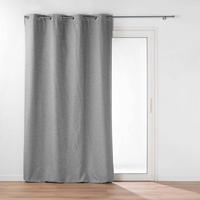 VERDUNKELUNGSVORHANG mit Ösen 140/260 cm - Dunkelgrau, Textil (140/260cm) - Douceur d´intérieur
