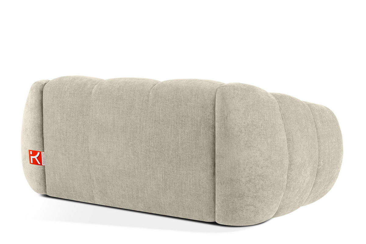 2-SITZER SOFA FLAVA, Ecru - Ecru, Holz/Holzwerkstoff (200/76/100cm) - KONSIMO®