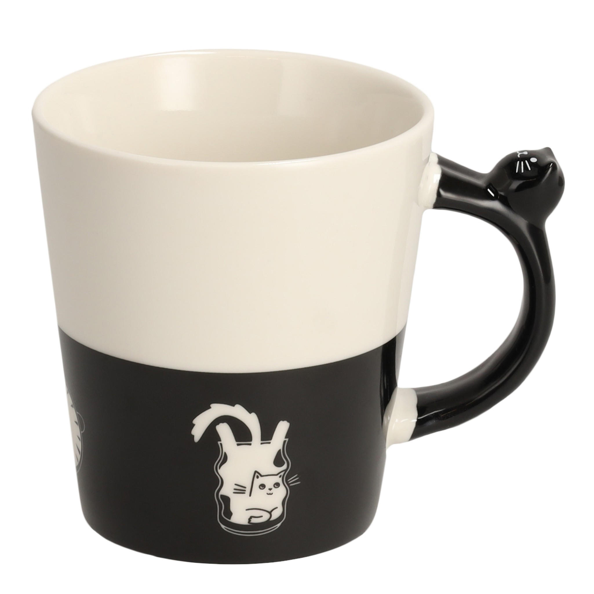 BECHER Sirinis - Schwarz, Keramik (0.35L) - home&you
