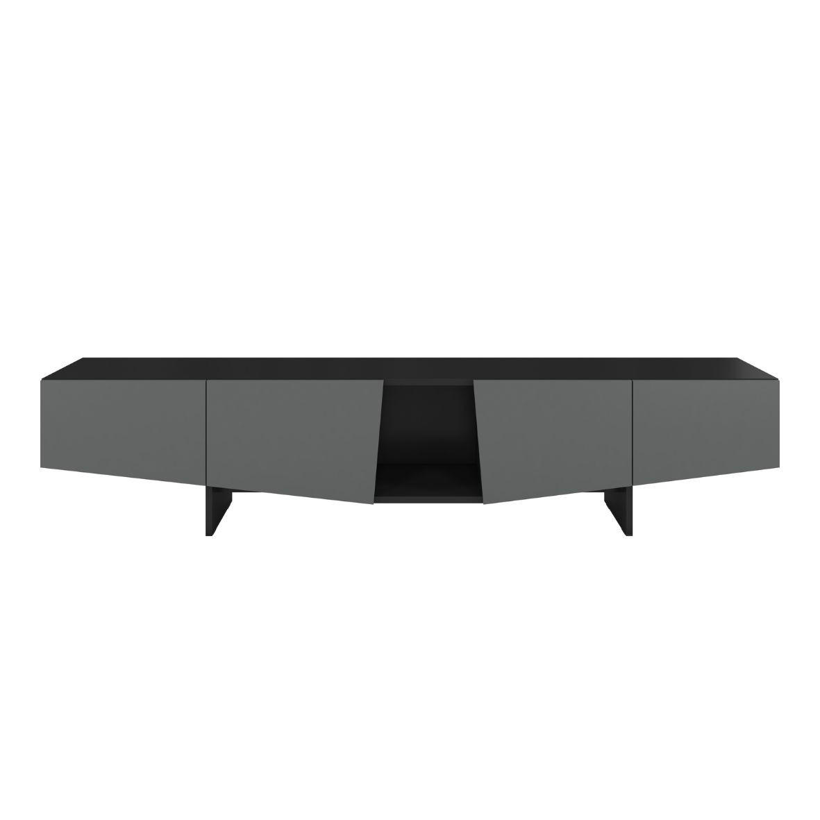 Skandica Lowboard Grau 200.2x43.8x41.8 cm