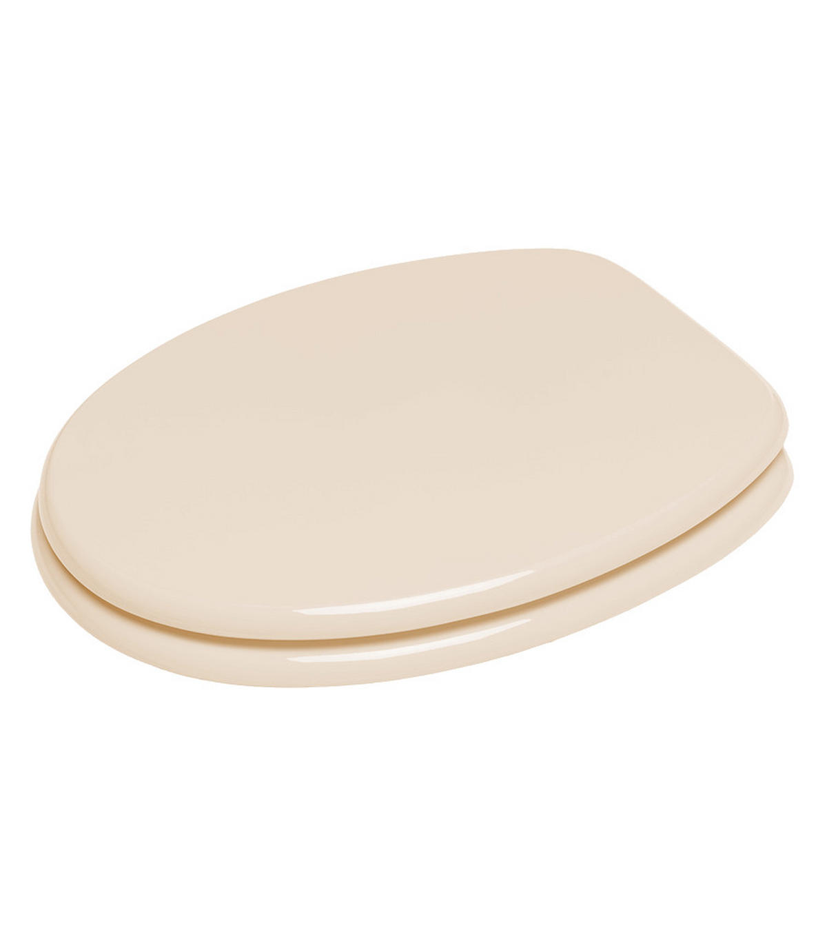 WC-SITZ Bahamabeige - Beige, Holzwerkstoff (38/6/47cm) - Sanilo