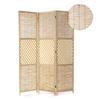 RAUMTEILER Ambiente 3-tlg. Bambus natur - Naturfarben, Holz (120/170/4cm) - CREEDWOOD