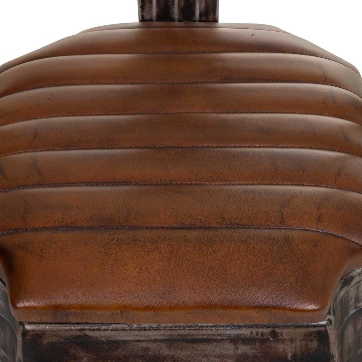 STUHL aus Metall, braun, 39x52x84cm - Braun, Metall (39/84/52cm) - Wanderlust