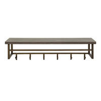 WANDGARDEROBE Ferro Braun 33/100/ 26 cm - Braun, Metall (100/26/33cm) - Hoyz Collection