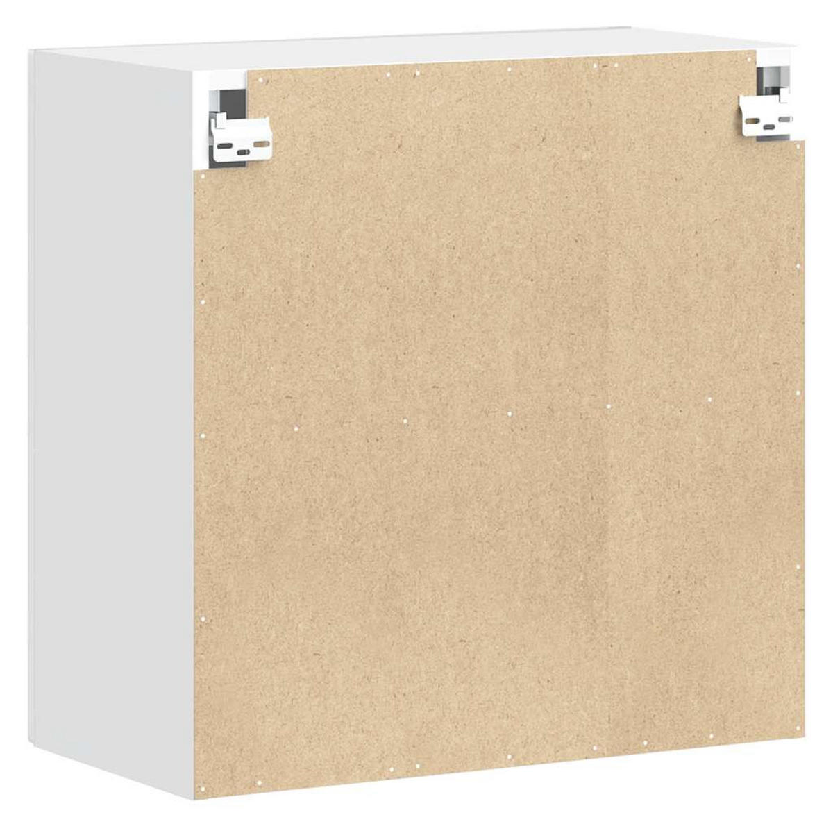 KÜCHENOBERSCHRANK Porto mit 1 Ablage 60/31/60 cm aus Holzwerkstoff Weiß - Weiß, Holz (60/60/31cm) - vidaXL