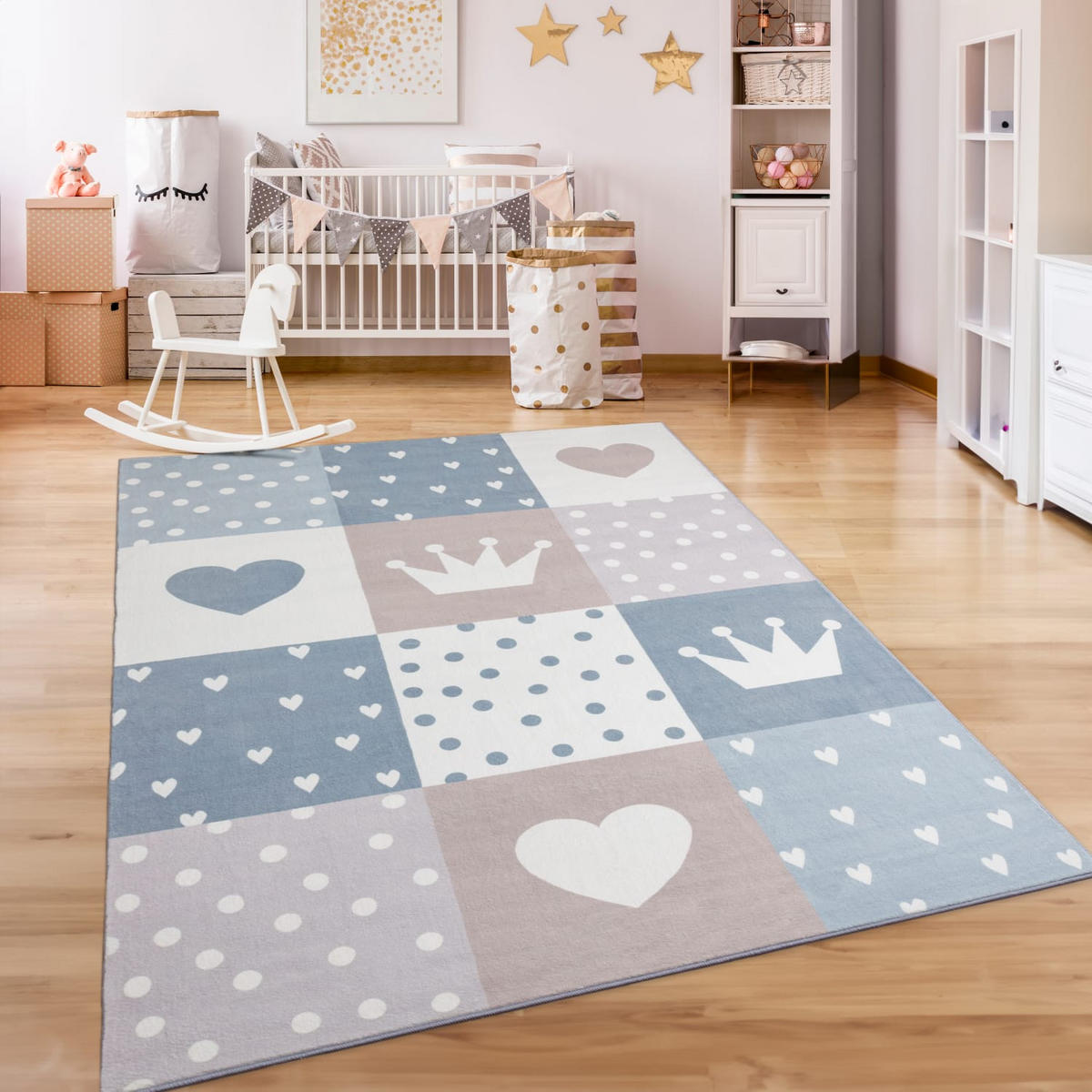 KINDERTEPPICH 200/280 cm Eliz 391 - Beige, Kunststoff (200/280cm) - Paco Home