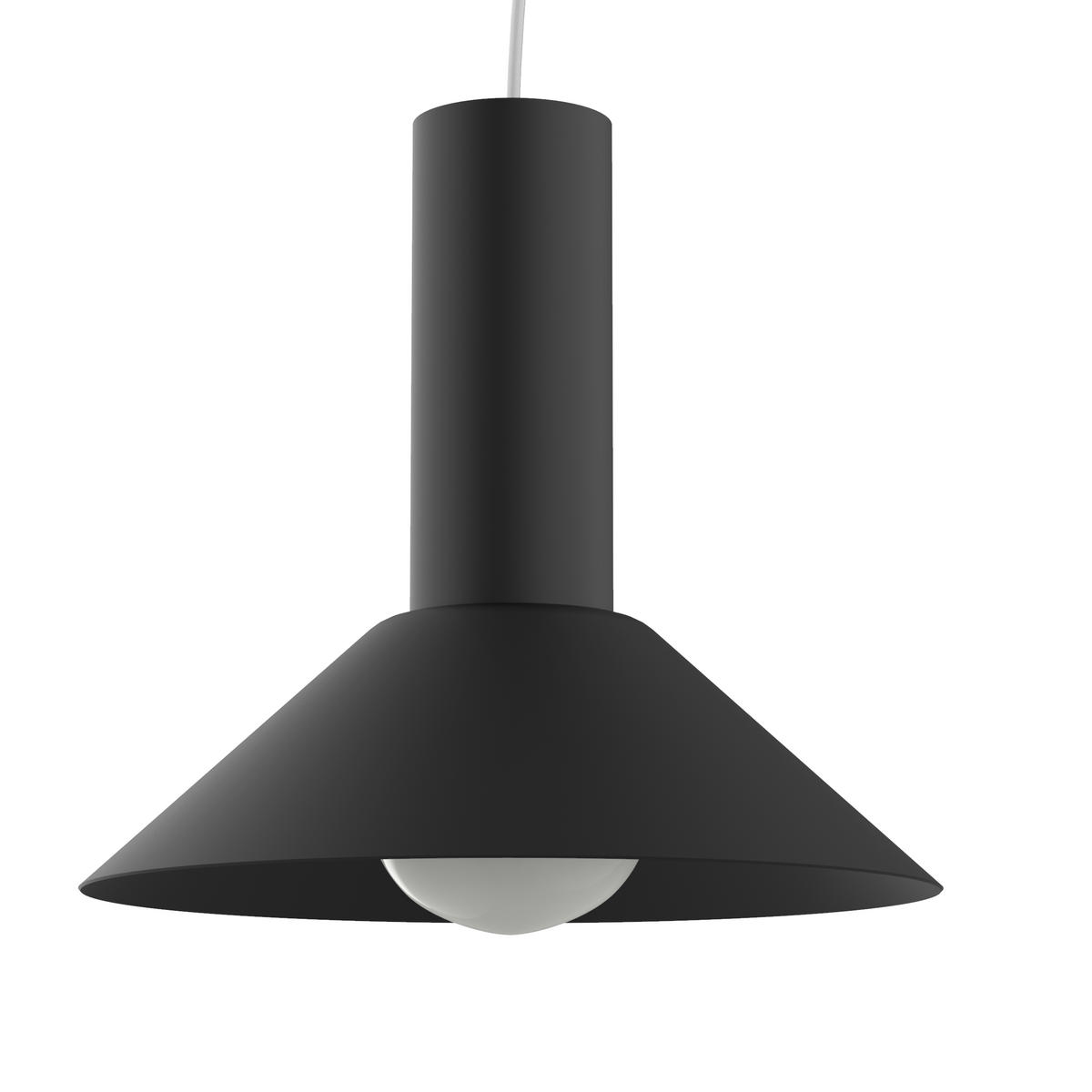 HÄNGELEUCHTE - Schwarz, Metall (25/25/23cm) - Lumicom