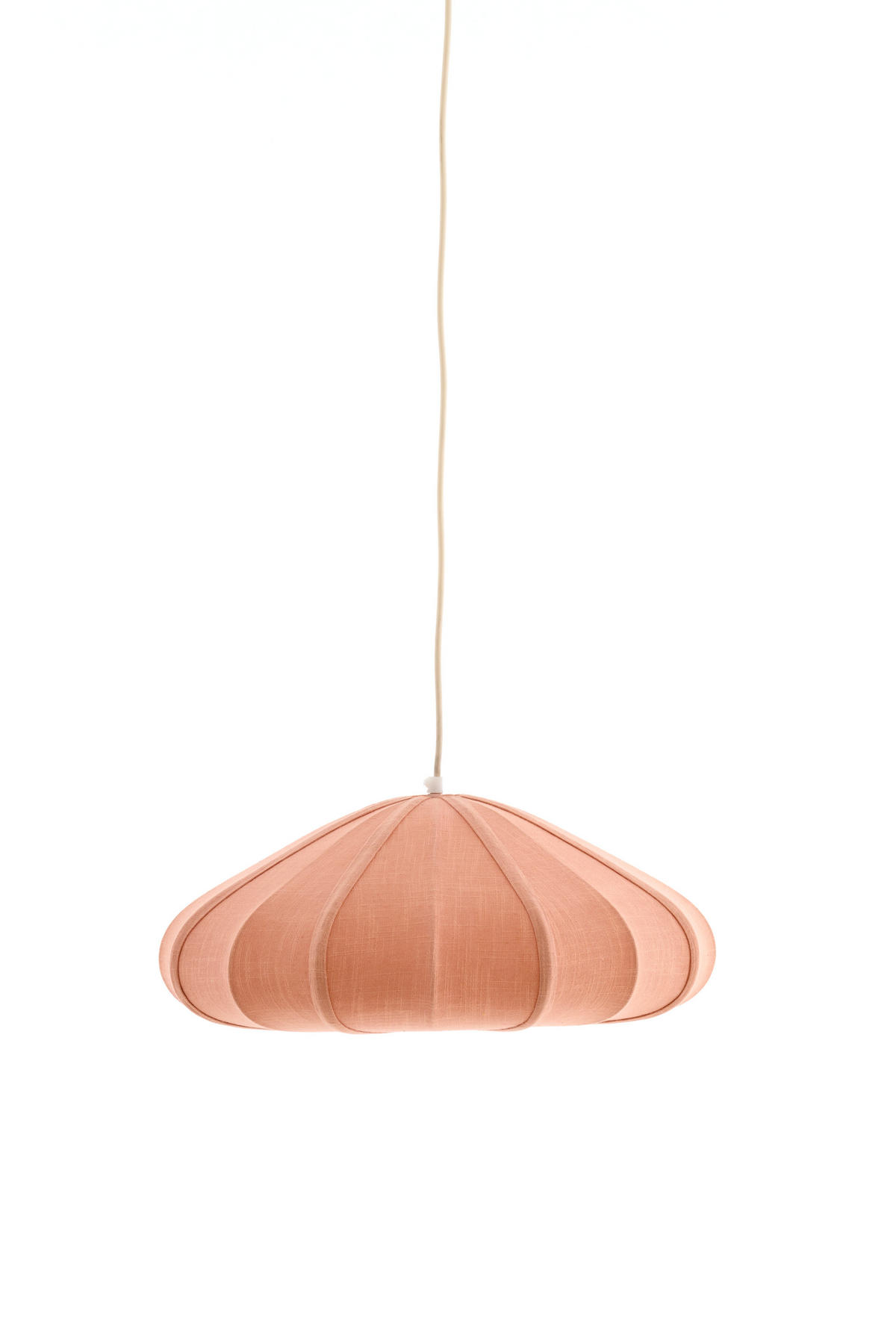 HÄNGELAMPE - Rosa - 50/50/20 cm - Pink, Textil (50/50/20cm) - Light & Living