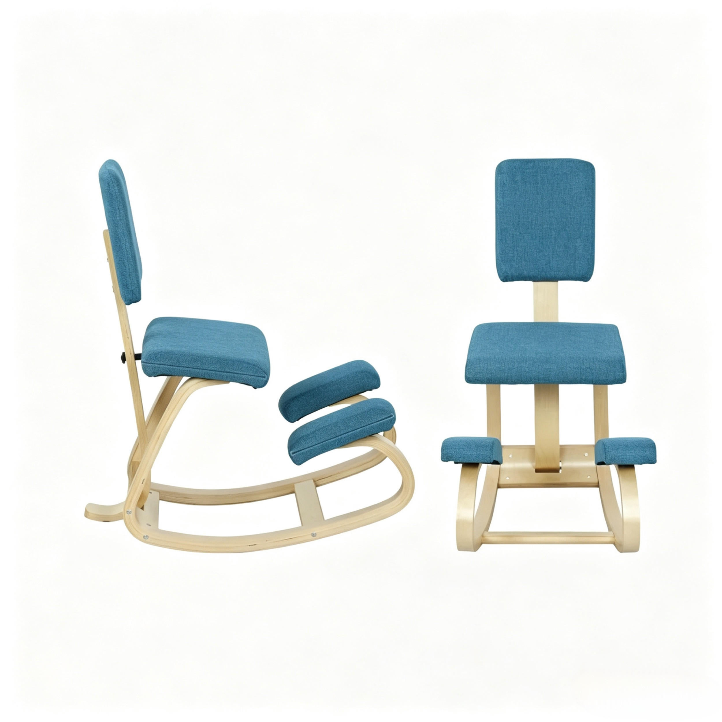 ComfortXL Kniestuhl Blau 84x93x51 cm